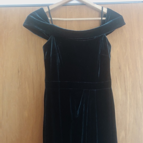 BHLDN Edison Dress in Emerald Green - Size 4 - Picture 3 of 7